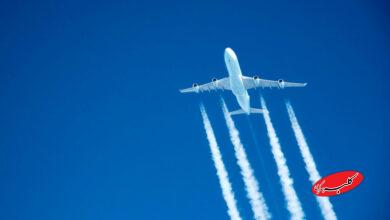 خط سفید هواپیما