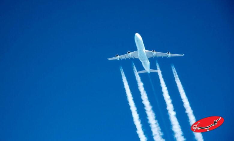 خط سفید هواپیما