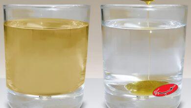 تست عسل طبیعی با آب سرد