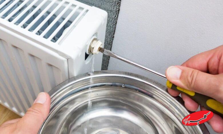 هواگیری رادیاتور و راهاندازی شوفاژ