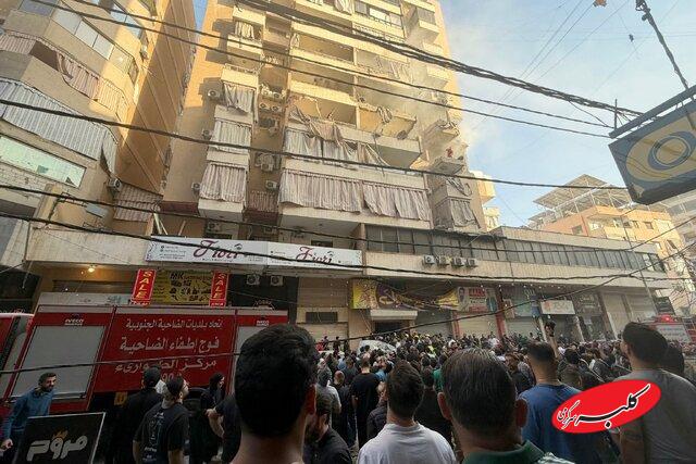 حمله رژیم صهیونیستی به ضاحیه جنوبی بیروت