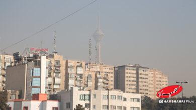 الودگی هوای تهران
