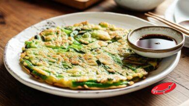 پاجئون غذای کره ای