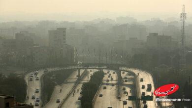 هشدار نارنجی آلودگی هوای تهران
