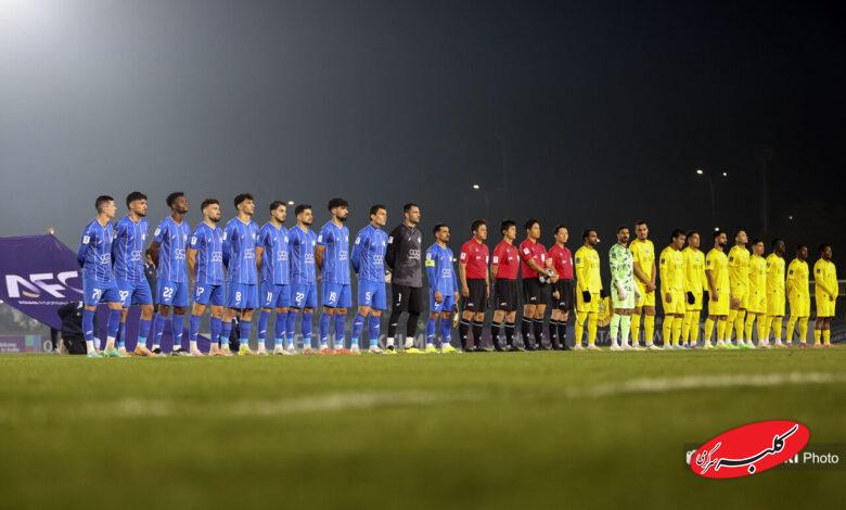 تساوی خانگی استقلال مقابل الوصل امارات