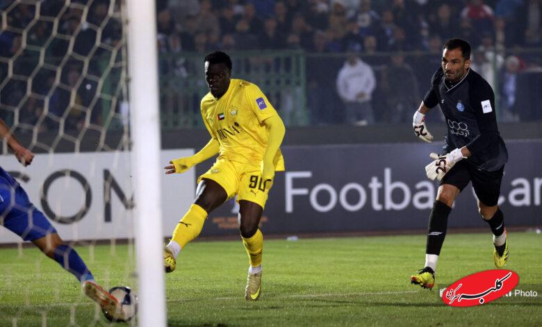 تساوی خانگی استقلال مقابل الوصل امارات