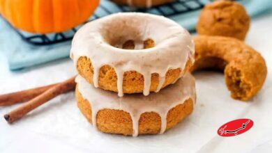 دونات کدو حلوایی