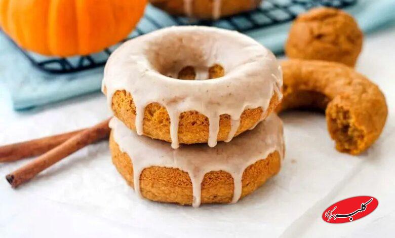 دونات کدو حلوایی