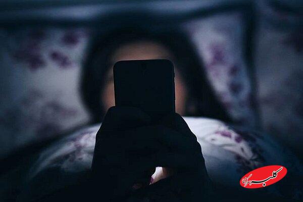 نور آبی تلفن همراه عامل ناباروری در زنان