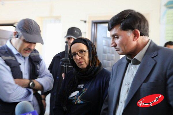 رییس دپارتمان سازمان بهداشت جهانی از مراکز بهداشت بازدید کرد
