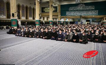 جدیدتربن تصاویر از حسین شریعتمداری و قاضی صلواتی در حسینیه امام خمینی (ره)