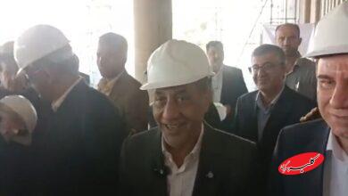 بازدید معاون رئیس جمهور از بیمارستان ۱۷ شهریور برازجان