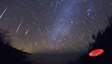 مهمترین بارش شهابی سال ۱۴۰۴ / بین ۱۰۰ تا ۱۵۰ شهاب در ساعت قابل مشاهده خواهد بود