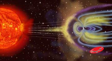 یک طوفان خورشیدی پنهان به زمین برخورد کرد