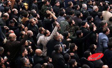 ثبت تصویر خاص در حسینیه امام خمینی از رهبری + عکس