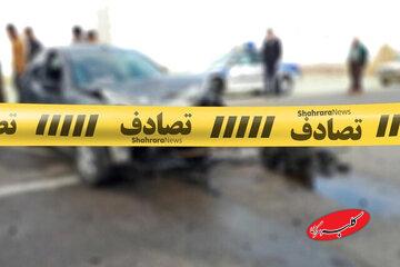 تصادف مرگبار خودروسواری با تریلی/ آمار جان باختگان