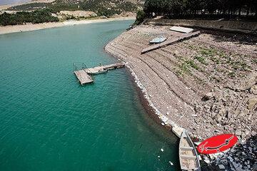 مدیر سد لتیان: کمتر از ۱۰ درصد آب داریم