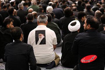 دو مجری صداوسیما در حسینیه امام خمینی+تصویر