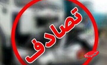 واژگونی مینی بوس در تهران حادثه ساز شد/ آمار مصدومان