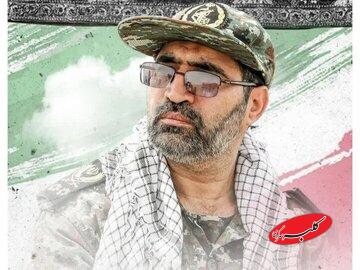 عکس دیده نشده از شهید محمود باقری در کنار فرمانده هوافضای سپاه