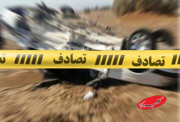 واژگونی سرویس مدرسه/ آمار دانشآموزان مصدوم