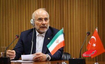 هدیه ویژه قالیباف به کفیل ریاست جمهوری پاکستان + عکس