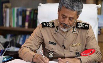 پیام دریادار سیاری خطاب به فرمانده نیروی دریایی ارتش+جزئیات