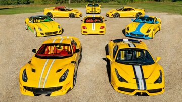 ماشینباز واقعی / مردی با ۴۸ فراری، مالک نادرترین مجموعه اسبهای مارانلو / عکس