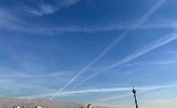 ماجرای ابرهای خطی در آسمان تهران چیست؟