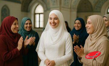 عروسی در مسیر اذان؛ روایت یک ازدواج متفاوت در دل مسجد!