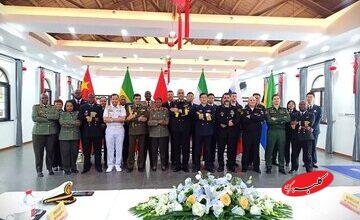 شرکت نمایندگان نیروی دریایی ایران در رزمایش چینی + جزئیات