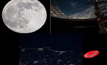 ثبت لحظه دیدار زمین و فضا / وقتی عکاس و فضانورد از هم عکس گرفتند