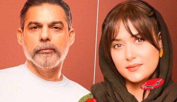 عکس| نگاه عاشقانه پریناز ایزدیار و پیمان معادی در بنسای