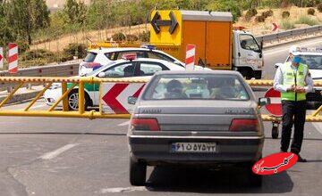 محور چالوس یکطرفه شد