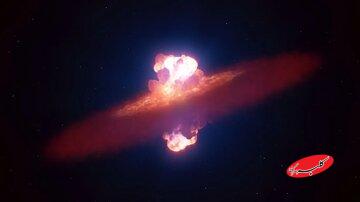 ثبت یک انفجار عظیم برای نخستین بار در تاریخ