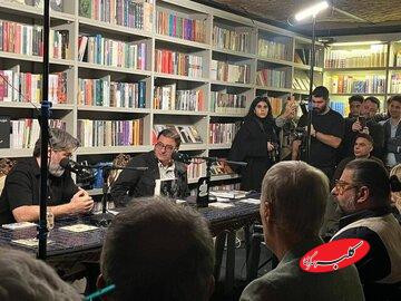 از مجتبی جباری تا پارسا پیروزفر در رونمایی از کتاب پیمان معادی