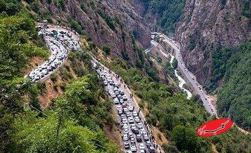 وضعیت ترافیکی جادههای شمالی