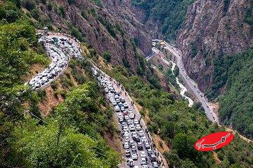 وضعیت ترافیکی جادههای شمالی