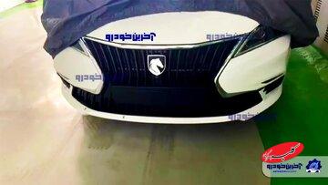 لوگوی جدید ایران‌خودرو نصب شد / عکس