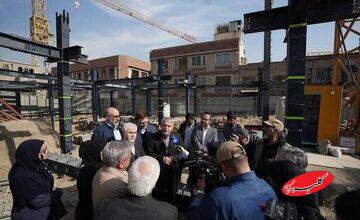 با دستور وزیر ساخت و ساز اطراف کاخ گلستان متوقف شد