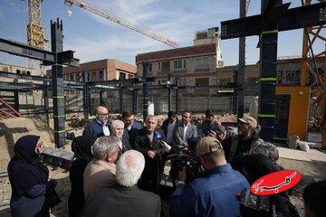 با دستور وزیر ساخت و ساز اطراف کاخ گلستان متوقف شد