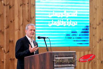 پزشکیان: با شهادت من ایران متوقف نخواهد شد/ هیچ قدرتی نمی‌تواند ایران را به زانو دربیاورد