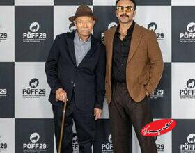 گلشیفته فراهانی و علی نصریان روی فرش قرمز+عکس