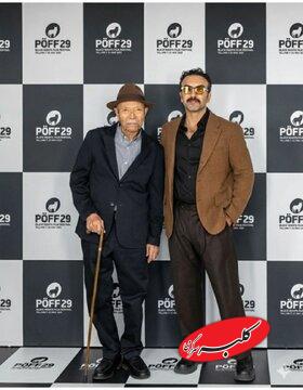 گلشیفته فراهانی و علی نصریان روی فرش قرمز+عکس