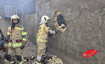 آتش سوزی در جنوب تهران؛ یک نفر جان باخت/ جزئیات