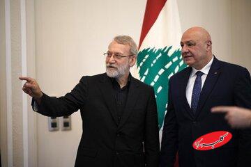 پاسخ دبیرخانه شعام به ادعاهای میشل عون درباره گفت و گو و دیدار با لاریجانی: ویدئوها را منتشر کنید تا حقیقت روشن شود