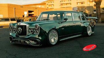 شاه خودروها دوباره زنده شد / تلفیق گذشته و حال در یک سدان