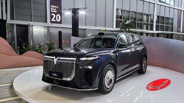 تقلید برند وارداتی ایران از مرسدس بنز / رقابت با شاسی‌بلندهای لوکس