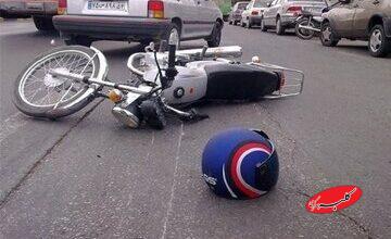 واژگونی موتورسیکلتها در اتوبان امام علی خبرساز شد