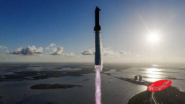 قدرتمندترین موشک جهان زیر فشار خم شد